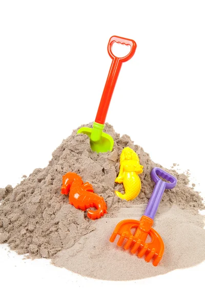 Plastikspielzeug für Strand und Urlaub — Stockfoto