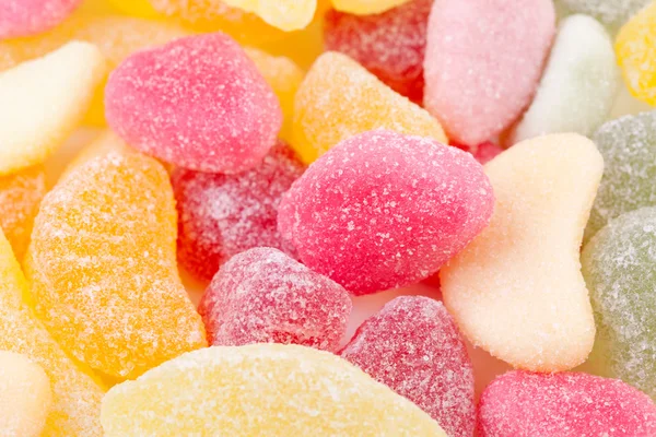 Background of colorful sugar candy — Stock Photo, Image