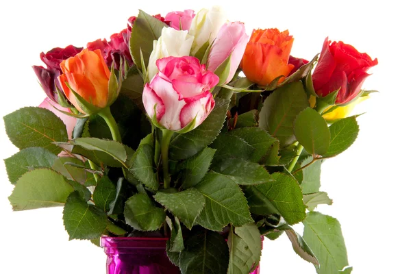 Bouquet di rose colorate — Foto Stock