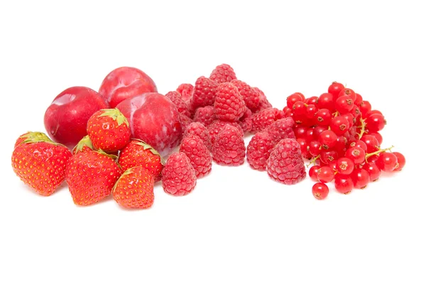 Φρέσκα κόκκινα φρούτα — Φωτογραφία Αρχείου
