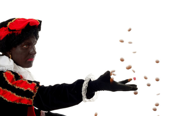 Zwarte piet (black pete) типичный голландский символ

