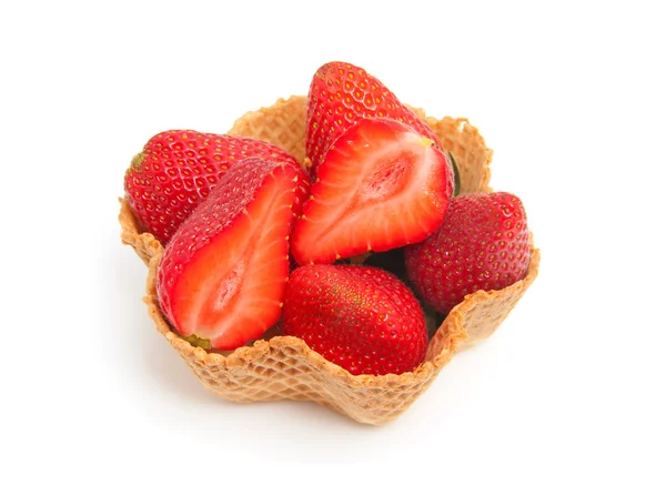 Strawbery dessert — Stock Photo, Image