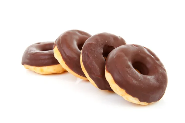 Delicious chocolate donuts — Stock Photo, Image