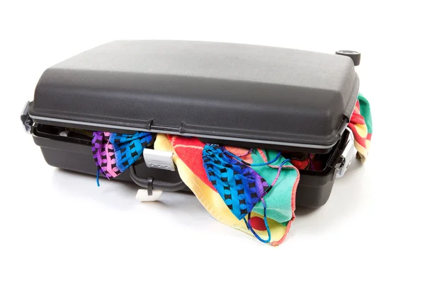 Stuffed suitcase — Stock Photo, Image