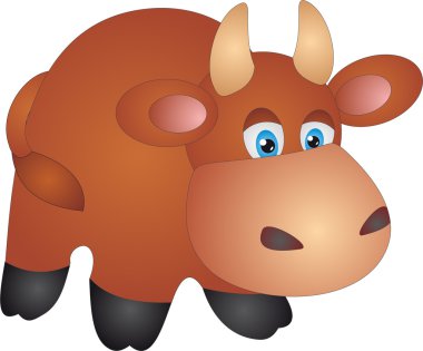 Cow vector clipart