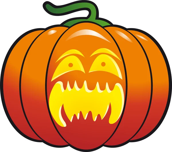 Halloween Pumpkin vector — Stock Vector