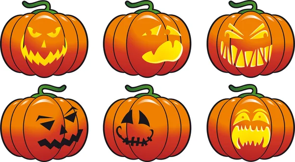 Halloween Pumpkin vector — Stock Vector