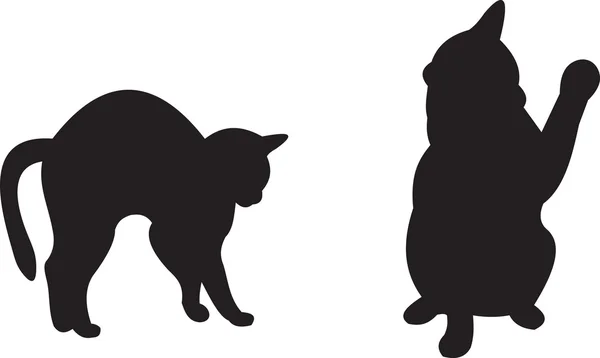 猫的病媒 — 图库矢量图片
