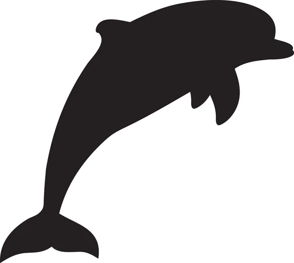 Vetor golfinho — Vetor de Stock