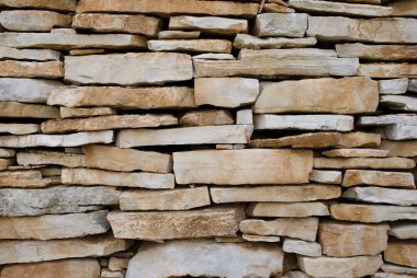 Limestone wall Suhozid clipart
