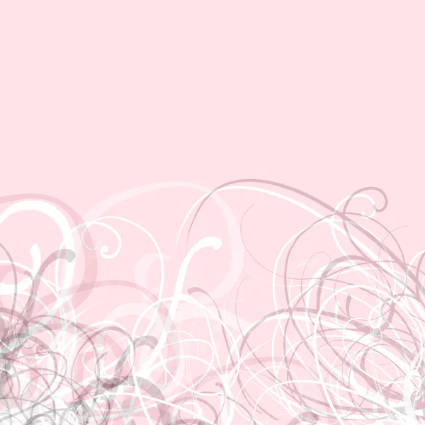 Pretty Pink Swirls Fundo — Fotografia de Stock