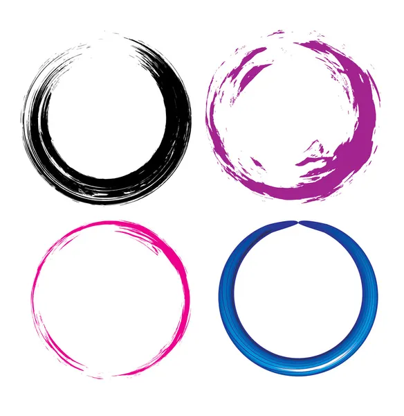 Cercle de Grunge — Image vectorielle