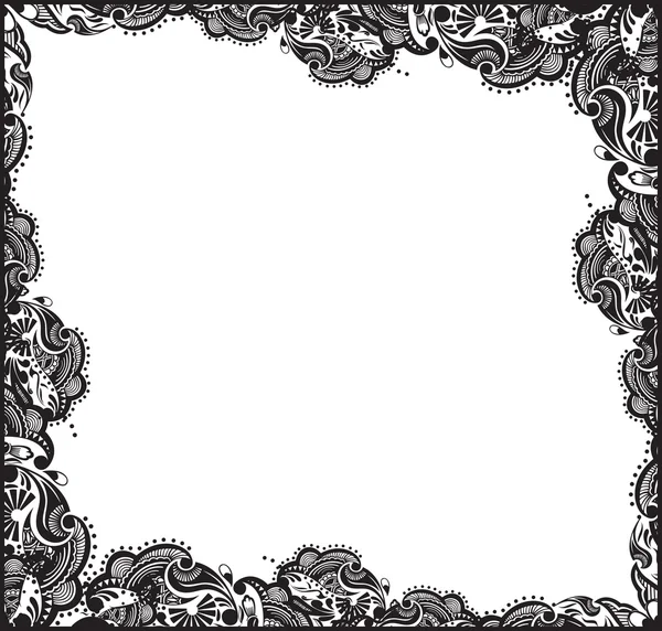 Black and white page borders Vector Art Stock Images | Depositphotos