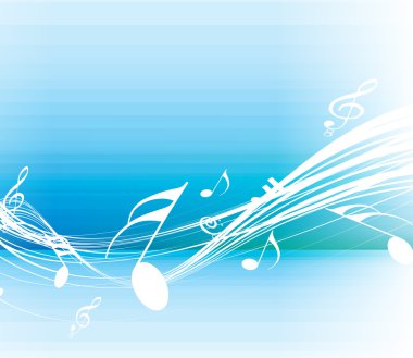 Music theme clipart