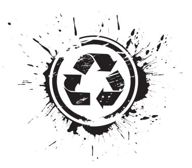 Recycle icon clipart