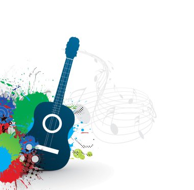 Music theme clipart