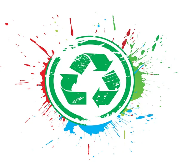 Recycling-Ikone — Stockvektor