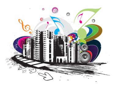 Music concept clipart