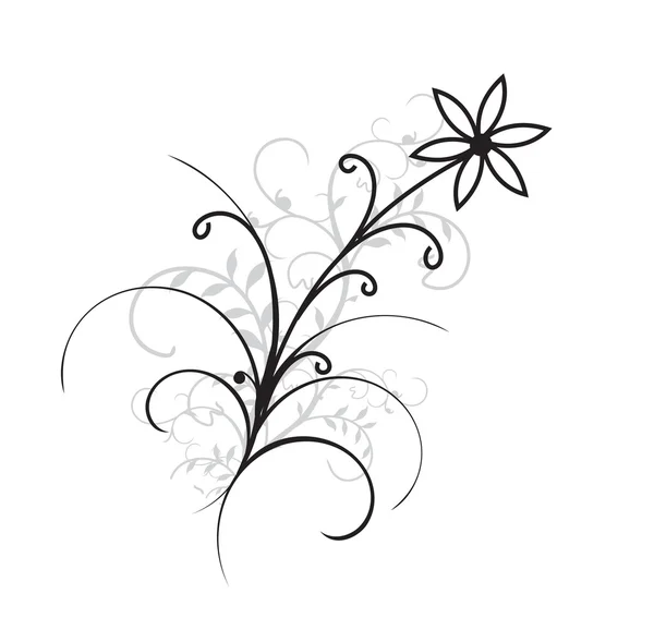 Flower fantasy background — Stock Vector