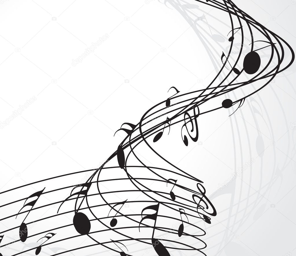 Noter stockvektor © redshinestudio #3365662, image size:1023x884