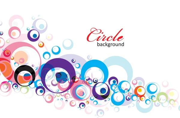 Cercle Contexte — Image vectorielle