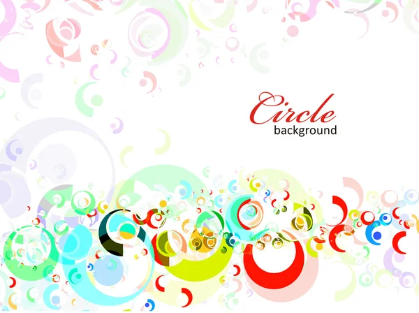 Cercle Contexte — Image vectorielle