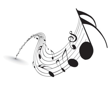 Music notes clipart