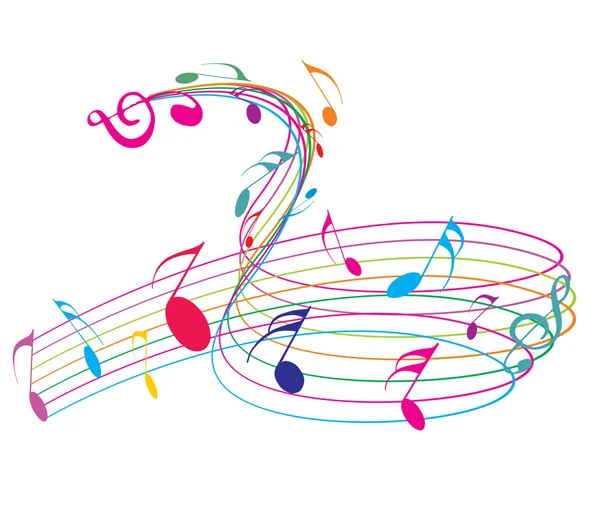 Music notes — Stock Vector © redshinestudio #3434830