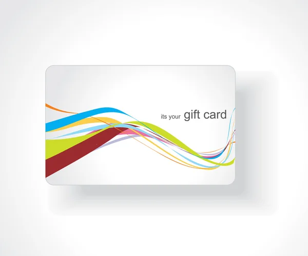 Beautiful gift card Royalty Free Stock Illustrations