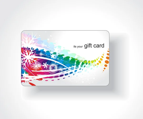 Beautiful gift card Royalty Free Stock Illustrations