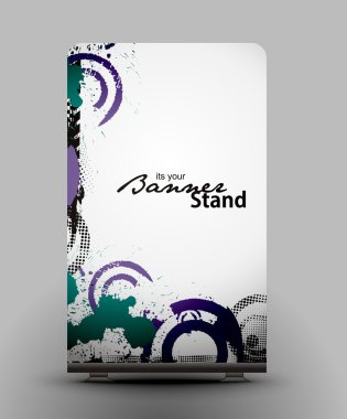 Banner şablon standı