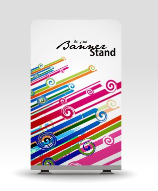 Banner şablon standı