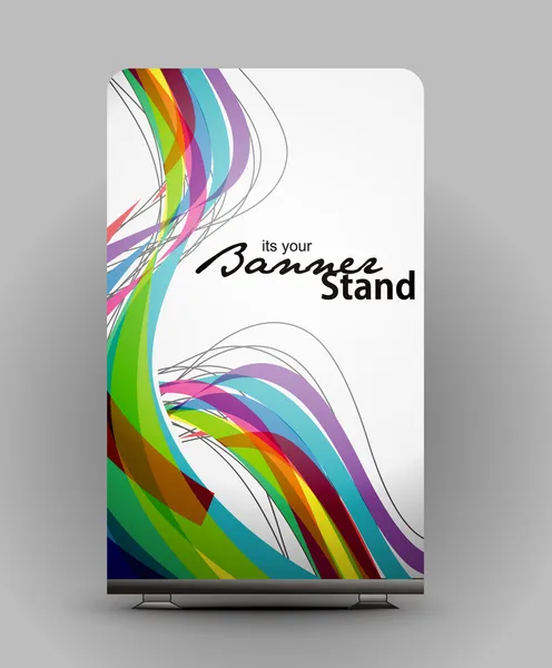 Modèle de bannière stand — Image vectorielle