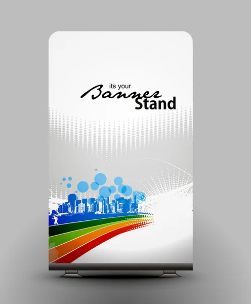 Stand banner template — Stock Vector