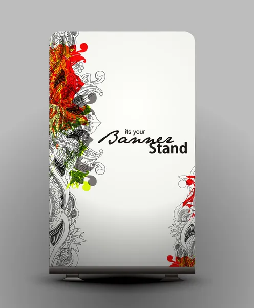 Plantilla de banner stand — Vector de stock