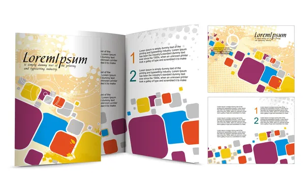 Brochura Design —  Vetores de Stock