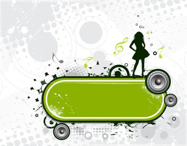 Musical theme clipart