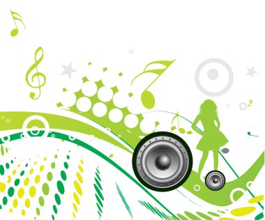 Musical theme clipart