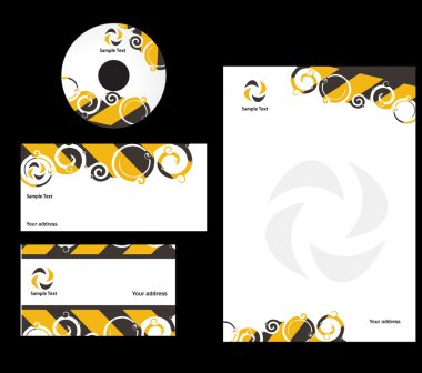 Business card clipart