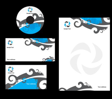 Business card clipart