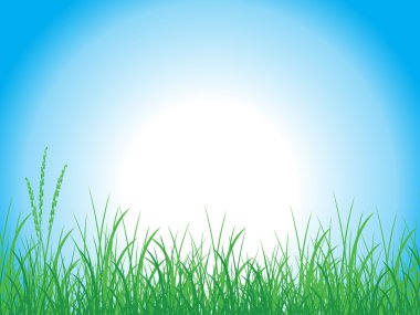 Green grass clipart