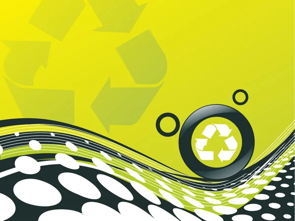 Icono de reciclaje — Vector de stock