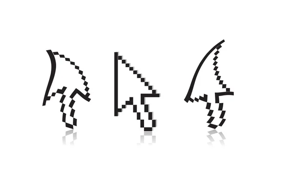 Icono abstracto de flechas vectoriales. ilustración vectorial — Vector de stock