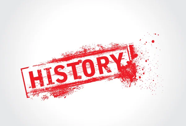 stock vector History Grunge Text