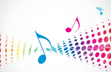 Music theme clipart