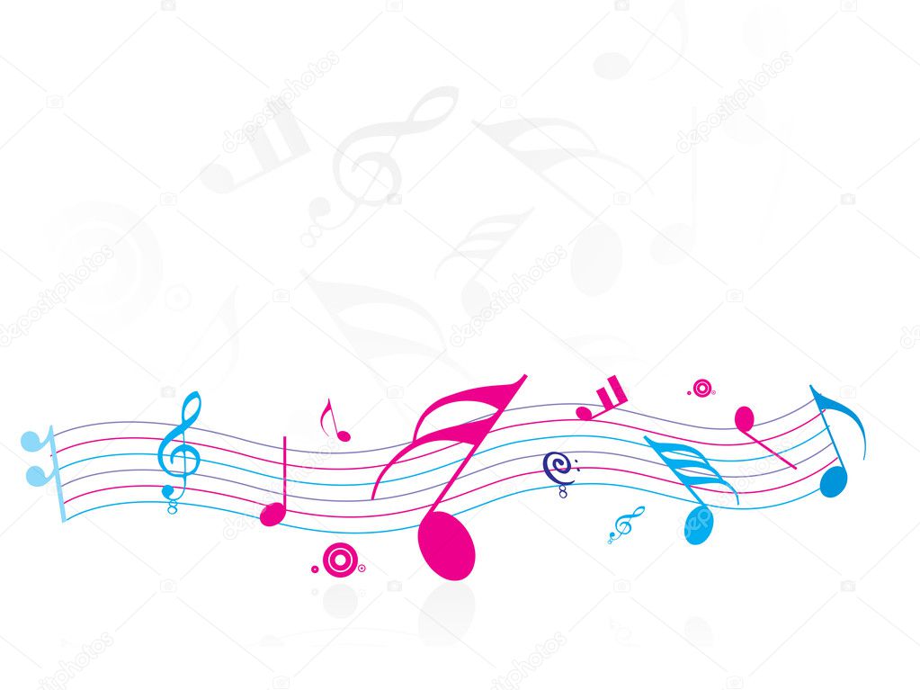 Music note — Stock Vector © redshinestudio #4158450