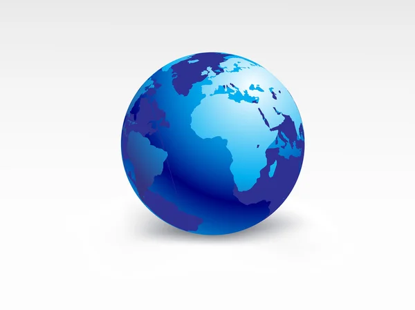 Planeta Terra-globo — Vetor de Stock