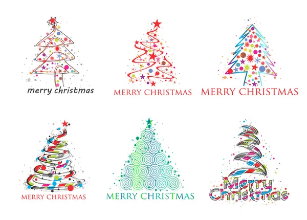Navidad colorido diseño — Archivo Imágenes Vectoriales