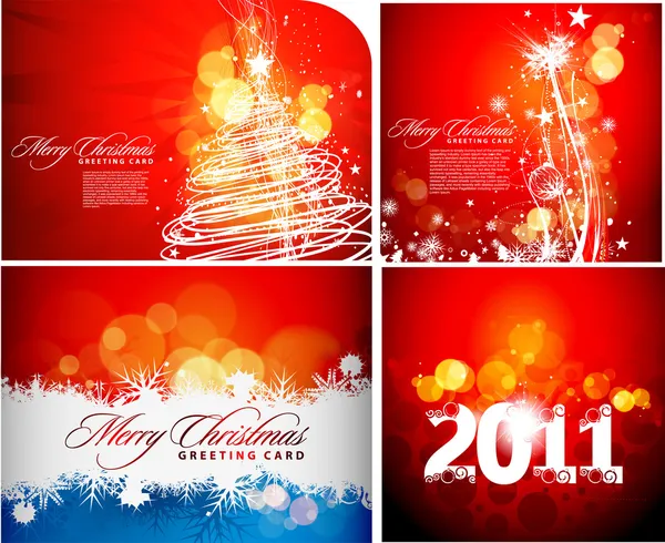 Christmas colorful design — Stock Vector
