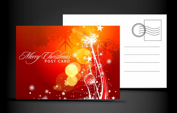 Boże Narodzenie post kart — Wektor stockowy